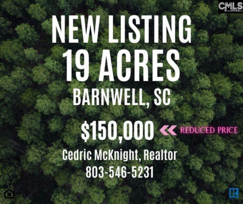 0 LYNDHURST RD, BARNWELL, SC 29812 - Image 1